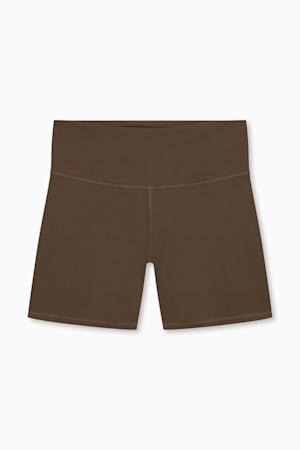 TRAIN 5" High-Waist Tight Shorts Women, Espresso Brown, extralarge-GBR